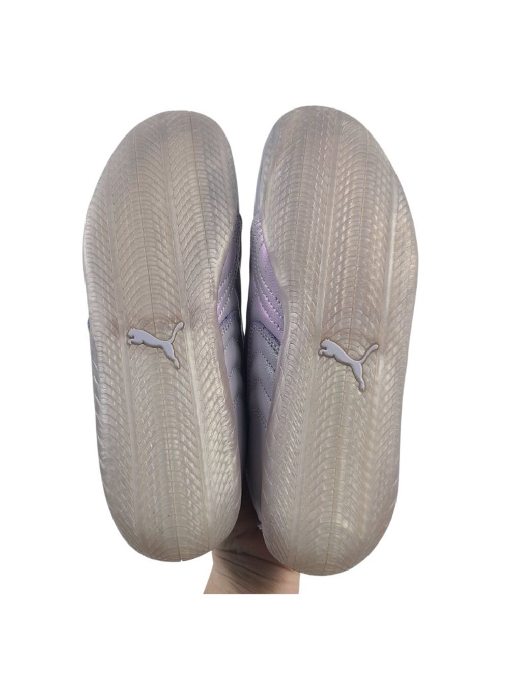 NEW Puma Wicked Speedcat Goodness Sneakers Lilac Silver Mist Junior Size 6.5 - Picture 7 of 8